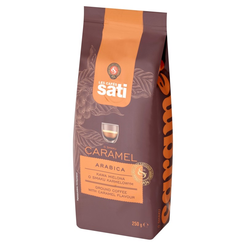 SATI CARMEL KAWA SMAKOWA KARMEL KARMELOWA ARABICA 250g