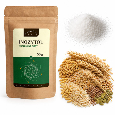 Nanga INOZYTOL 50g proszek wsparcie WYCISZENIE NASTRÓJ HORMONY
