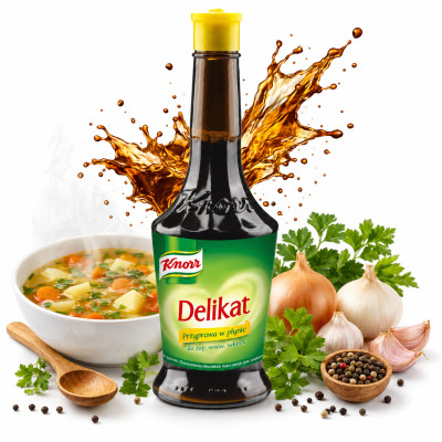 Knorr DELIKAT przyprawa w płynie do ZUP SOSÓW SAŁATEK 174ml