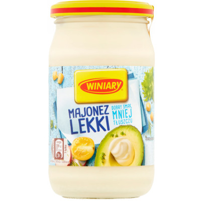 Winiary MAJONEZ LEKKI dobry OBNIŻONA ZAWART.TŁUSZCZY 51% 300ML KRÓTKA DATA