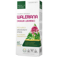Medica Herbs WALERIANA KOZŁEK LEKARSKI wsparcie SPOKÓJ