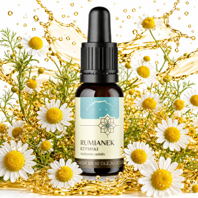 Nanga OLEJEK z RUMIANKU RZYMSKIEGO 5% w JOJOBIE 10ml