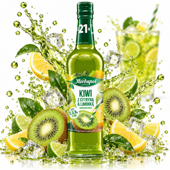 Herbapol SYROP OWOCOWA SPIŻARNIA  KIWI 420ML