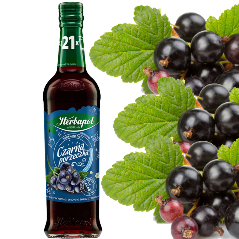 Herbapol SYROP OWOCOWA SPIŻARNIA CZARNA PORZECZKA 420ML