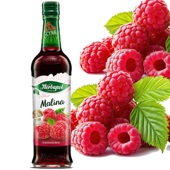 Herbapol SYROP OWOCOWA SPIŻARNIA MALINA 420ML
