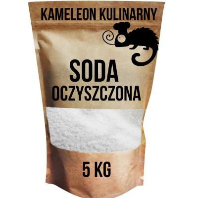 Kameleon Kulinarny SODA OCZYSZCZONA 5kg DUŻE OPAKOWANIE