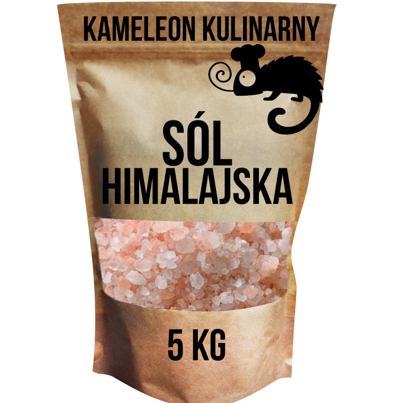 Kameleon Kulinarny SÓL HIMALAJSKA różowa GRUBA 5kg