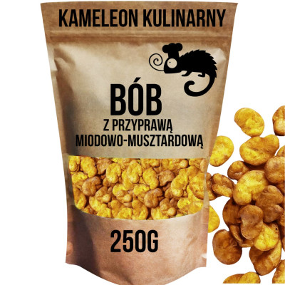 KAMELEON KULINARNY  BÓB SMAŻONY z przyp. MIÓD - MUSZTARDA 250g