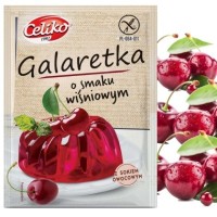 Celiko GALARETKA WIŚNIOWA bez cukru bez glutenu 75g