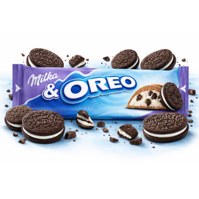Milka BATON Z NADZIENIEM OREO oblany mleczną CZEKOLADĄ  37G