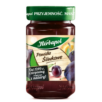 Herbapol POWIDŁA ŚLIWKOWE WĘGIERKOWE 290G