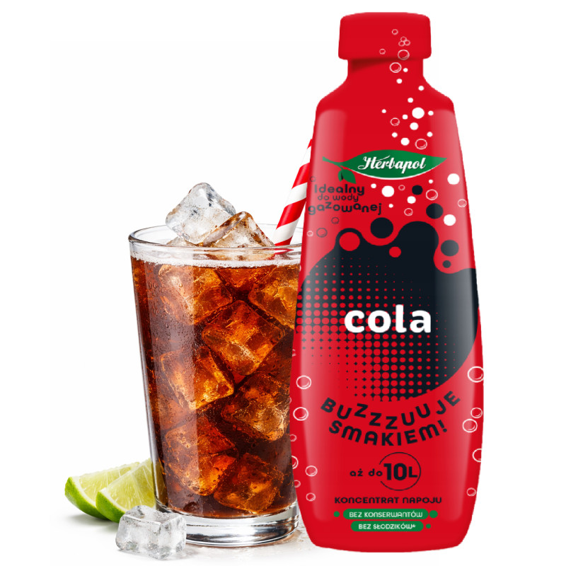 Herbapol KONCENTRAT NAPOJU smak COLA KOLA 405ML