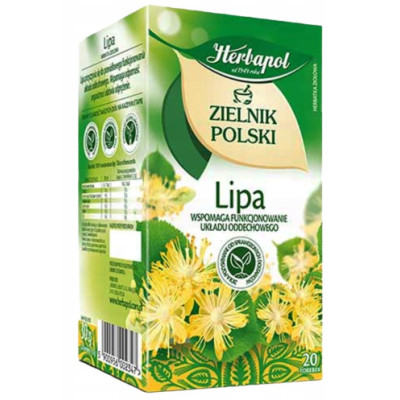 Herbapol POLSKI ZIELNIK LIPA wsparcie PRZEZIĘBIENIE  SASZETKI