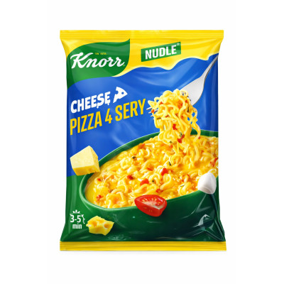 KNORR NUDLE  CHEESE PIZZA 4 SERY 64G