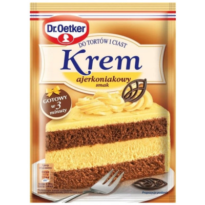 DR. OETKER KREM DO TORTÓW I CIAST SMAK AJERKONIAK 105 G