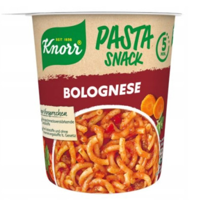 KNORR GORĄCY KUBEK MAKARON Z SOSEM BOLOGNESE 60G KUBEK