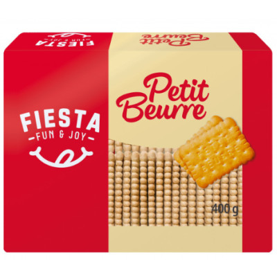 Fiesta HERBATNIKI PETIT BEURRE HERBATNIKI 400g