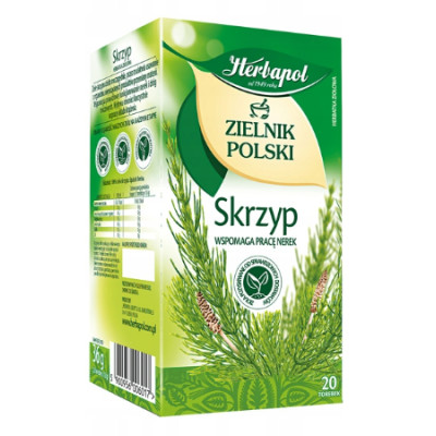 Herbapol POLSKI ZIELNIK SKRZYP wsparcie ZDROWE WŁOSY NERKI SASZETKI
