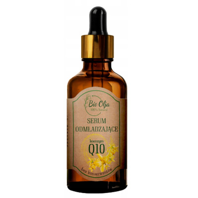 BioOlja SERUM ODMŁADZAJĄCE Z KOENZYMEM KOENZYM Q10 50ML