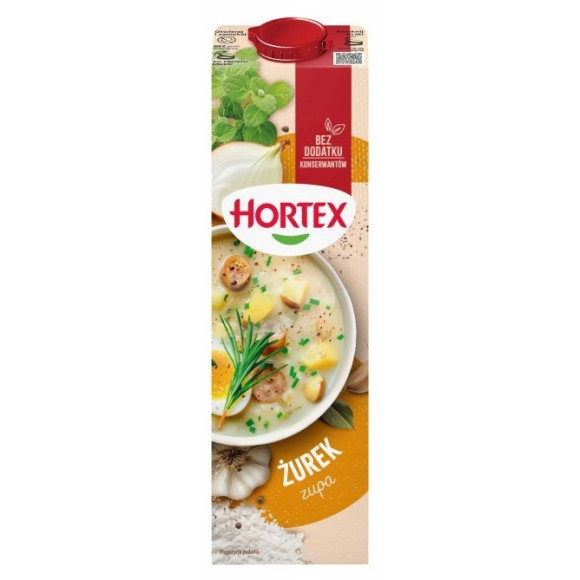 HORTEX ZUPA ŻUREK bez konserwantów 1L