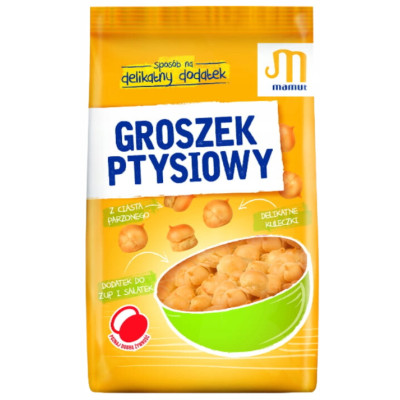 MAMUT GROSZEK PTYSIOWY z ciasta parzonego 80G