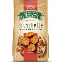 BRUSCHETTA MARETTI Chipsy Pieczone Krążki chlebowe O SMAKU