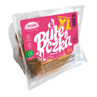Incola BEZGLUTENOWE BUŁECZKI SŁODKIE XL  4x40G 160G