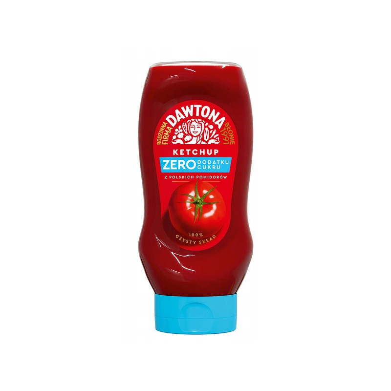Dawtona KETCHUP BEZ DODATKU CUKRU 432g