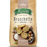 BRUSCHETTA MARETTI Chipsy Krążki chlebowe ŚMIETANA z
