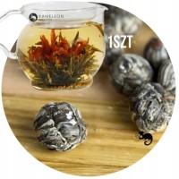 HERBATA KWITNĄCA ZIELONA FLOWER BOMB Osmanthus with Lily i