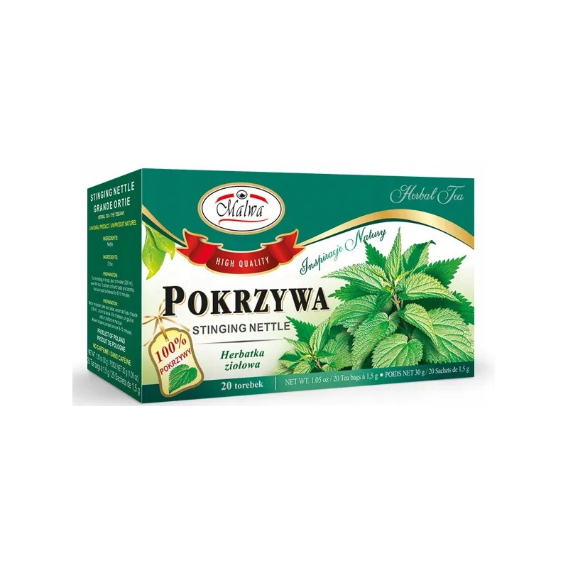 MALWA POKRZYWA ziele POKRZYWY wsparcie UKŁAD MOCZOWY