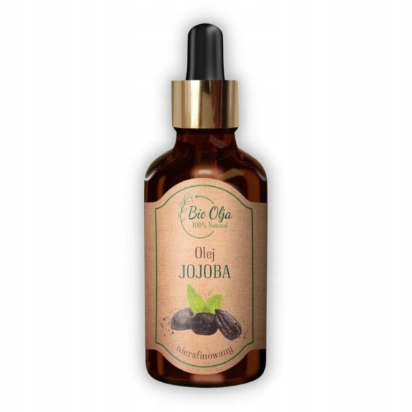 BioOlja OLEJ Z JOJOBA ZIMNOTŁOCZONY NIERAFINOWANY 50ml
