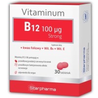 Starpharma VITAMINUM B12 Strong 100µg witamina B12 kwas