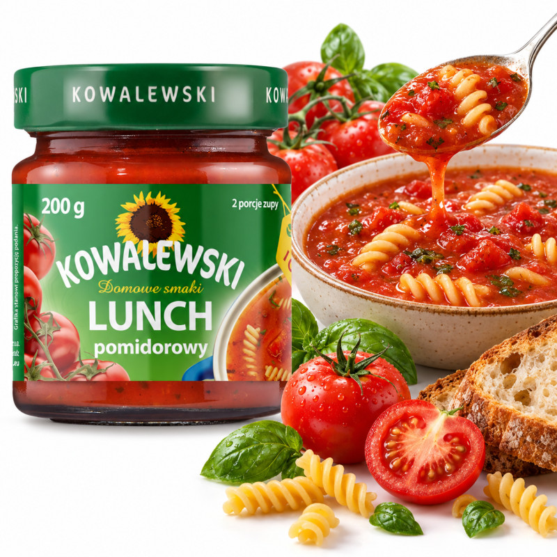 Kowalewski LUNCH MIX POMIDOROWY 200g skoncentrowana baza pomidorowa na zupę