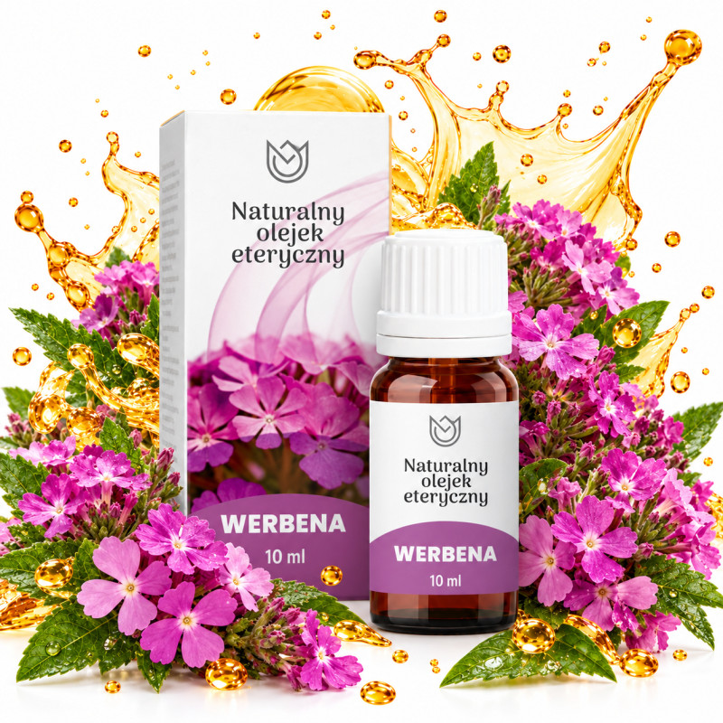 Naturalne Aromaty NATURALNY OLEJEK ETERYCZNY WERBENA 10ml
