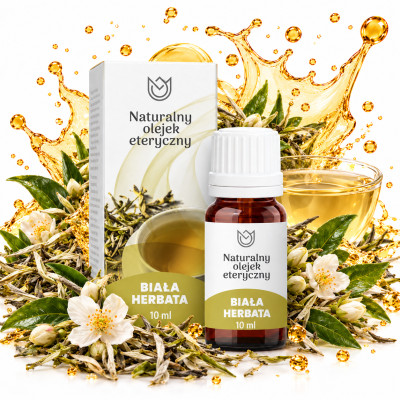 Naturalne Aromaty NATURALNY OLEJEK ETERYCZNY BIAŁA HERBATA 10ml