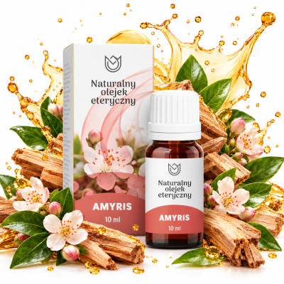 Naturalne Aromaty NATURALNY OLEJEK ETERYCZNY AMYRIS 10ml