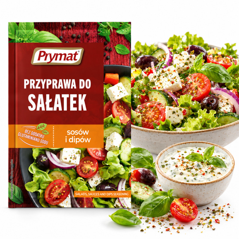 Prymat PRZYPRAWA DO SAŁATEK sosów i dipów 20g mieszanka przypraw
