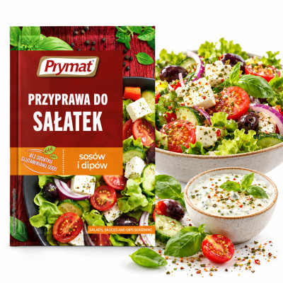 Prymat PRZYPRAWA DO SAŁATEK sosów i dipów 20g mieszanka przypraw
