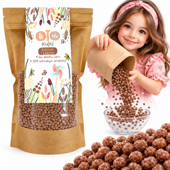 Otolandia OTO KULKI RYŻOWE Z KAKAO -150g