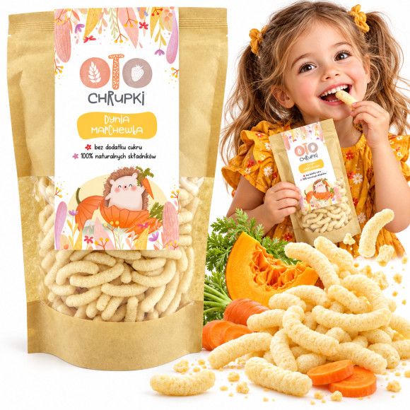 Otolandia OTO Chrupki Dynia Marchewka - 25g