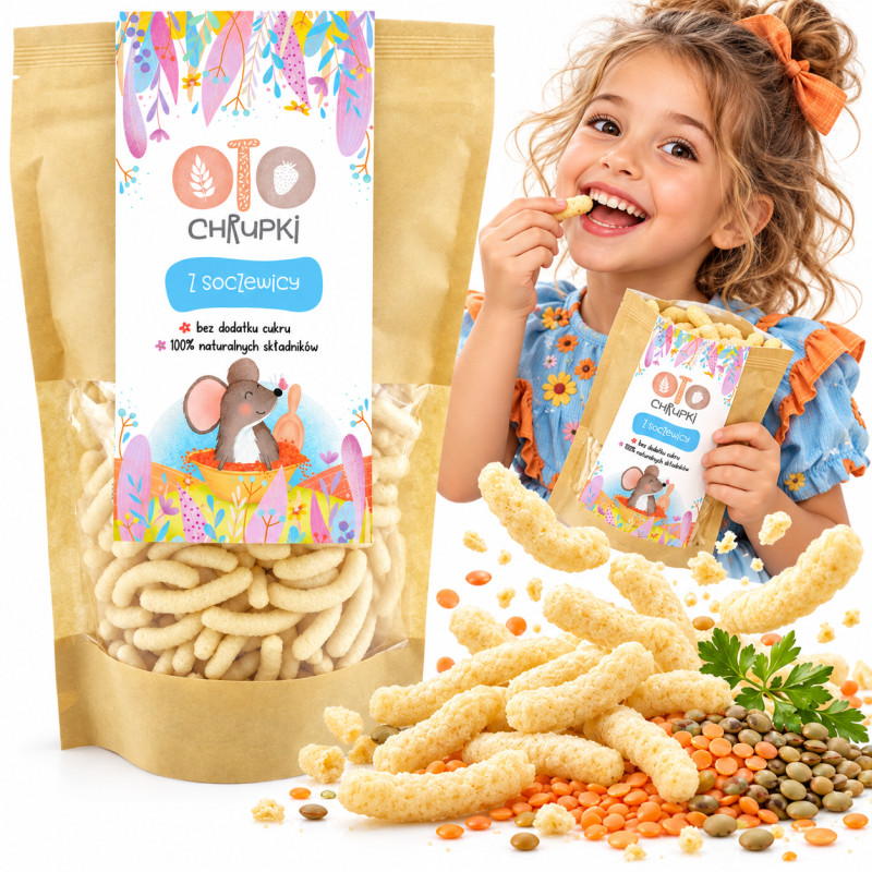 Otolandia OTO Chrupki z Soczewicą - 25g