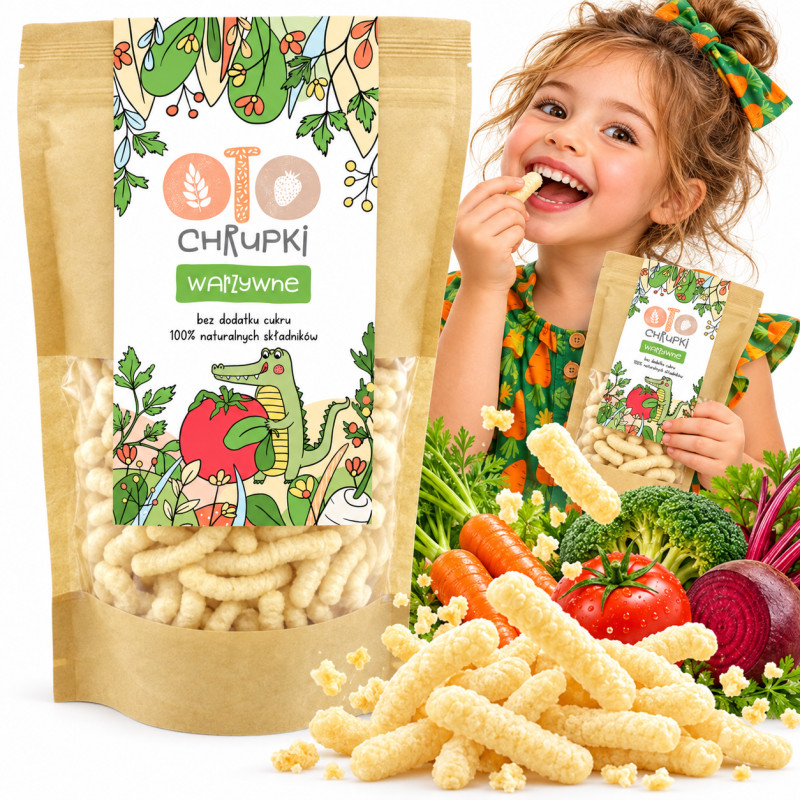 Otolandia OTO Chrupki Warzywne - 25g