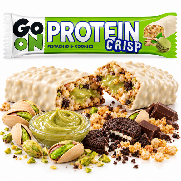 Sante GO ON BATON PROTEINOWY białkowy CRISP PISTACJA 45g