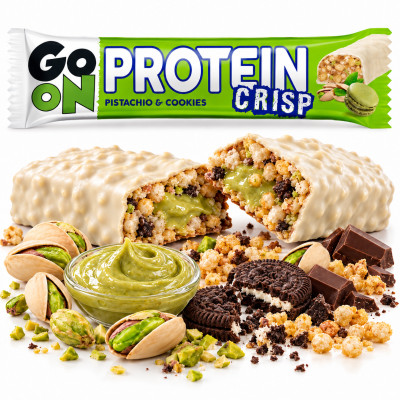 Sante GO ON BATON PROTEINOWY białkowy CRISP PISTACJA 45g