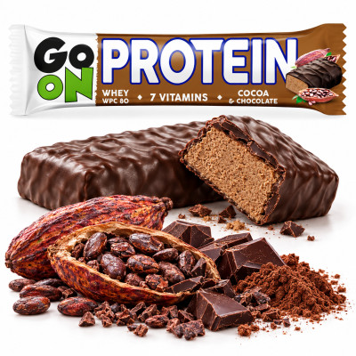 Sante GO ON BATON PROTEINOWY KAKAOWY oblewany czekoladą deserową 50g