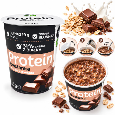 Sante GO ON OWSIANKA PROTEINOWA Z CZEKOLADĄ W KUBECZKU 65g