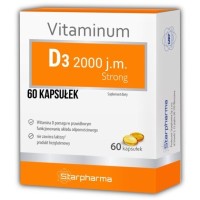 Starpharma VITAMINUM D witamina D 2000 Strong 60 kapsułek