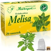 Herbapol ZIOŁA MELISA LIŚĆ MELISSA uspokojenie sen