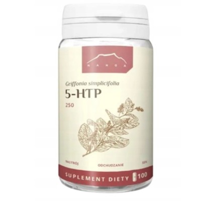 Nanga 5-HTP 250mg 100 kapsułek wsparcie NASTRÓJ ODCHUDZANIE